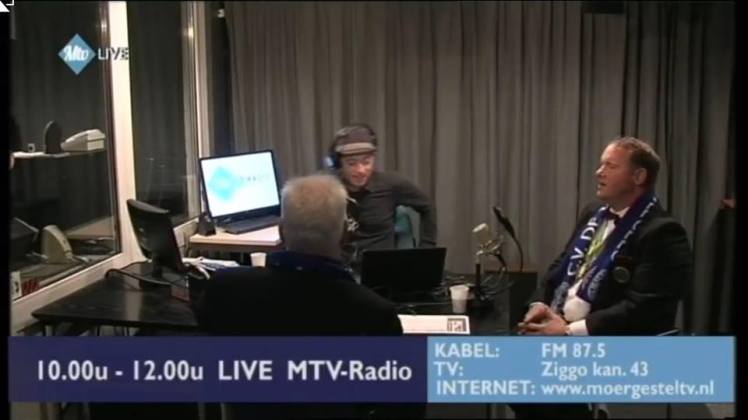 Martinus en Ron bij MTV Radio Bla Bla